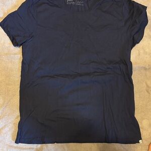 Pact women Short Sleeve Crew T-Shirt in  navy